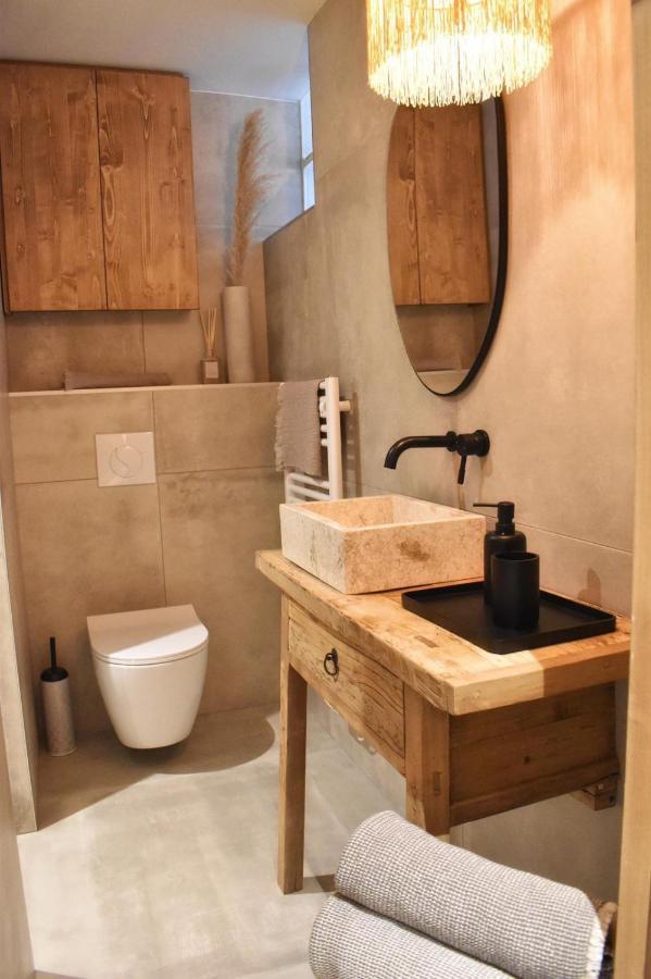 Apartment Wabi-Sabi By Japandi Home Megève Exteriör bild