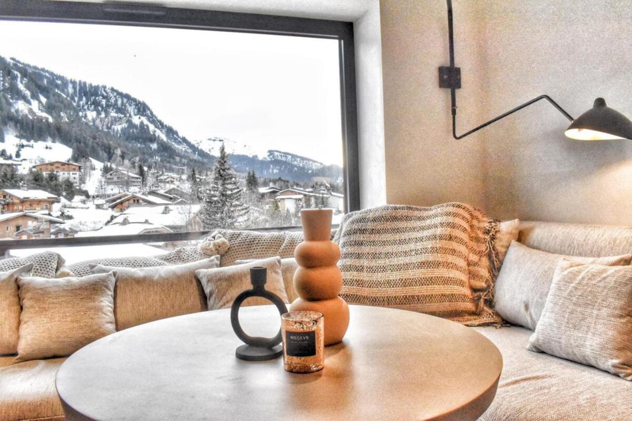 Apartment Wabi-Sabi By Japandi Home Megève Exteriör bild